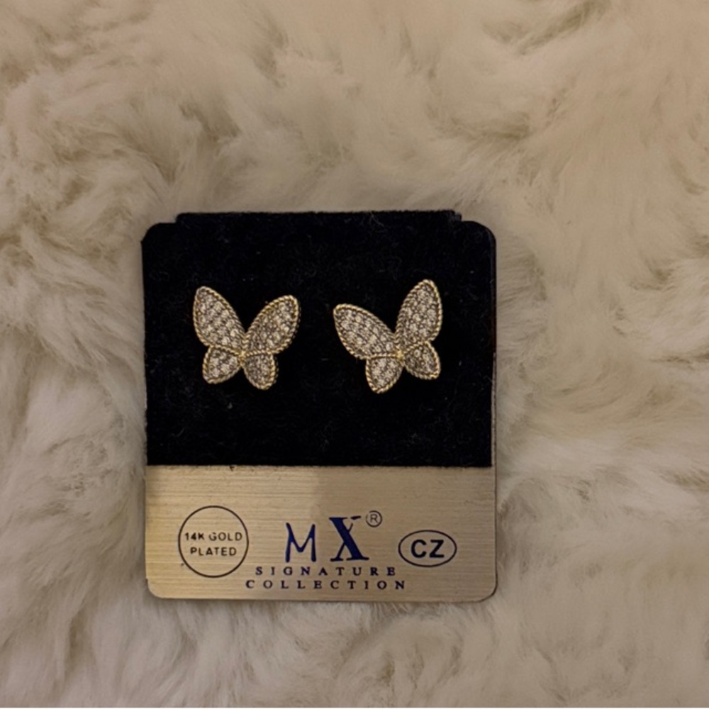 M.X. Butterfly Earrings